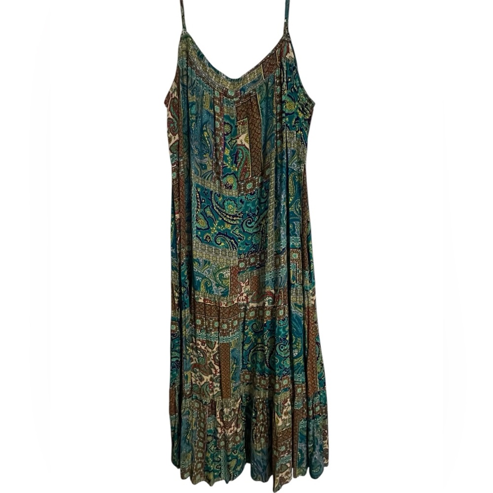Bohemian Multi Color Maxi Dress